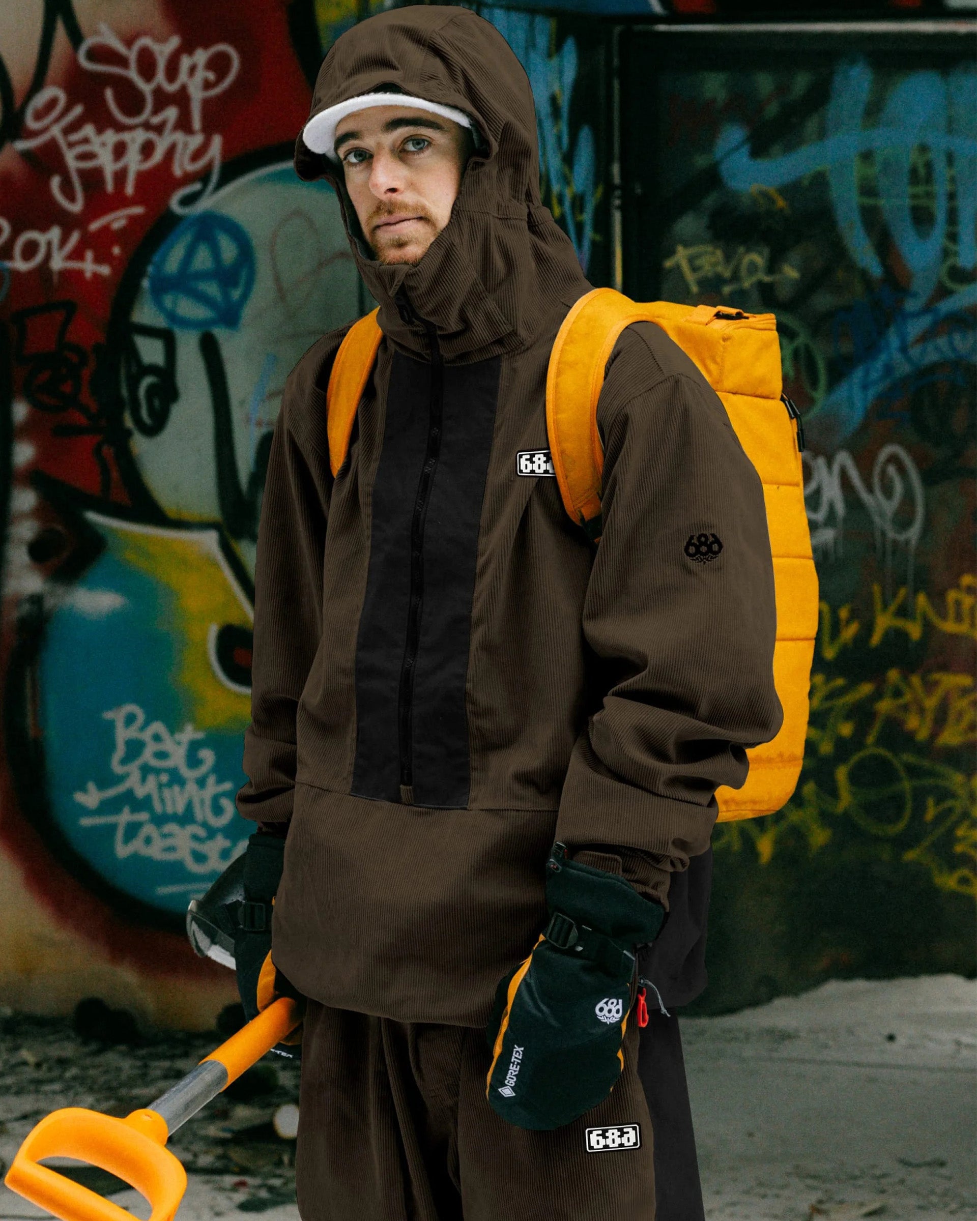 Ghost 2.5L Anorak - Coffee Corduroy – Garage Skateshop