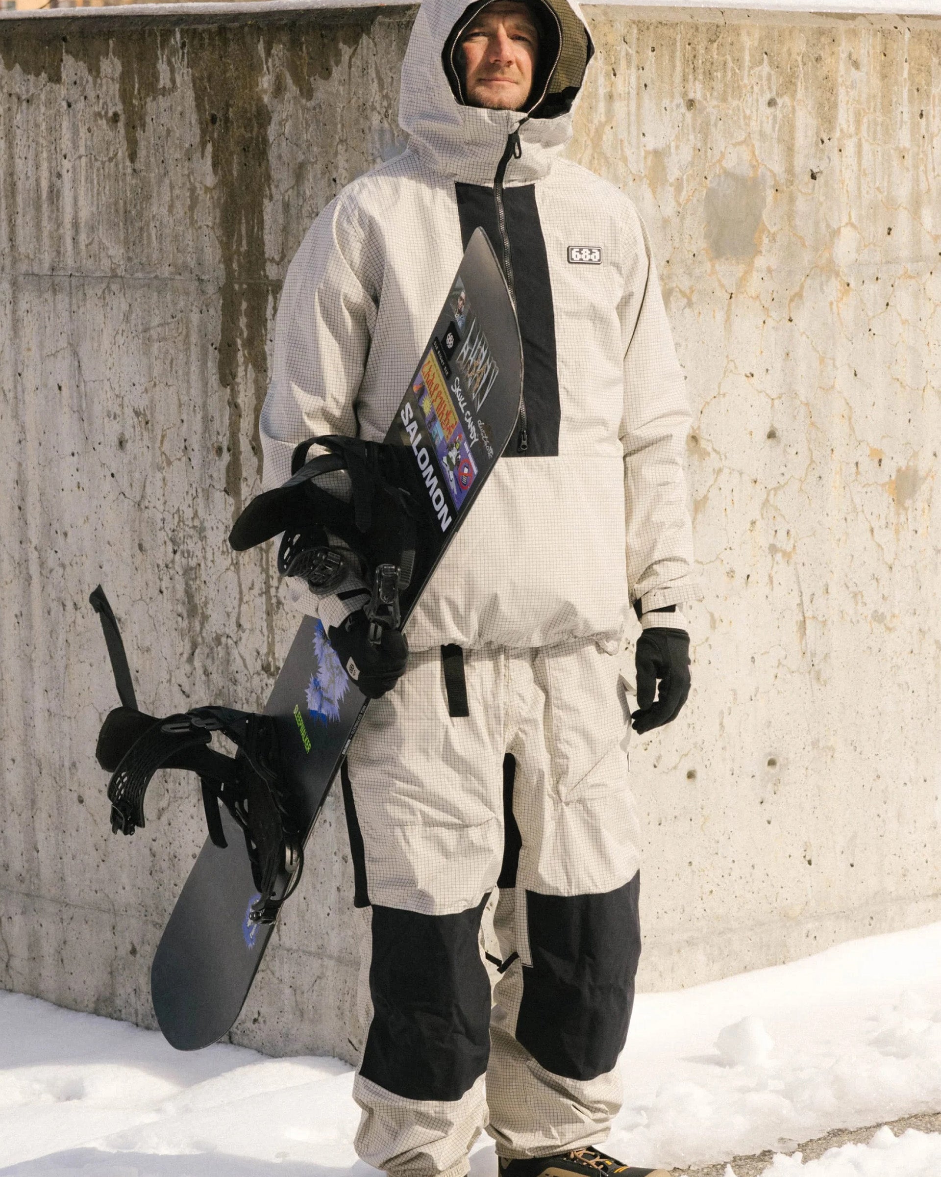 Ghost 2.5L Pants - Limestone Grid – Garage Skateshop