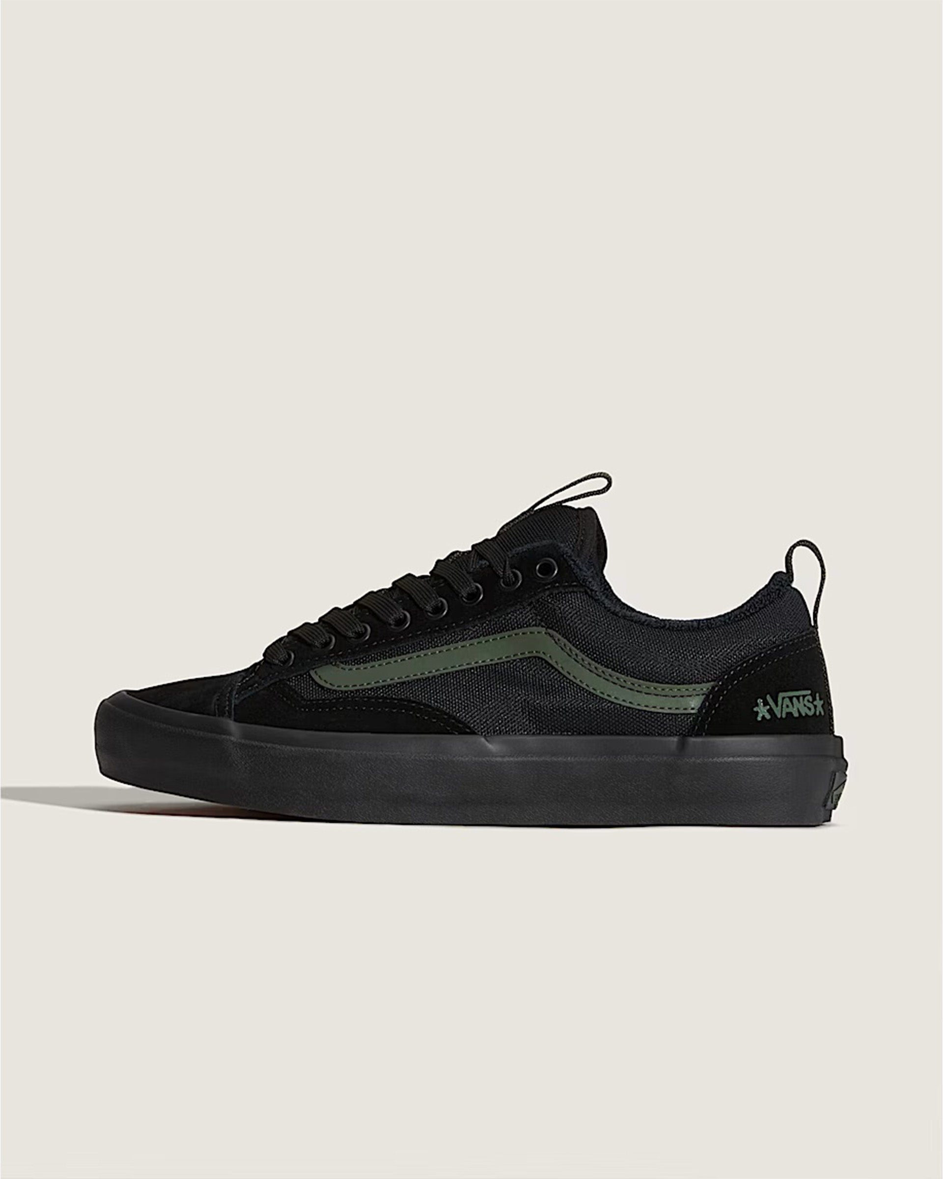 【期間限定45%off】savanna Skate Old Skool 36+ Shoe by Atiba Jefferson - Black/Dark Green