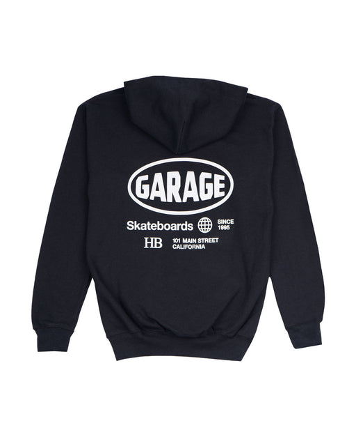 Garage Boy's Expanse Pullover Hoodie- Black