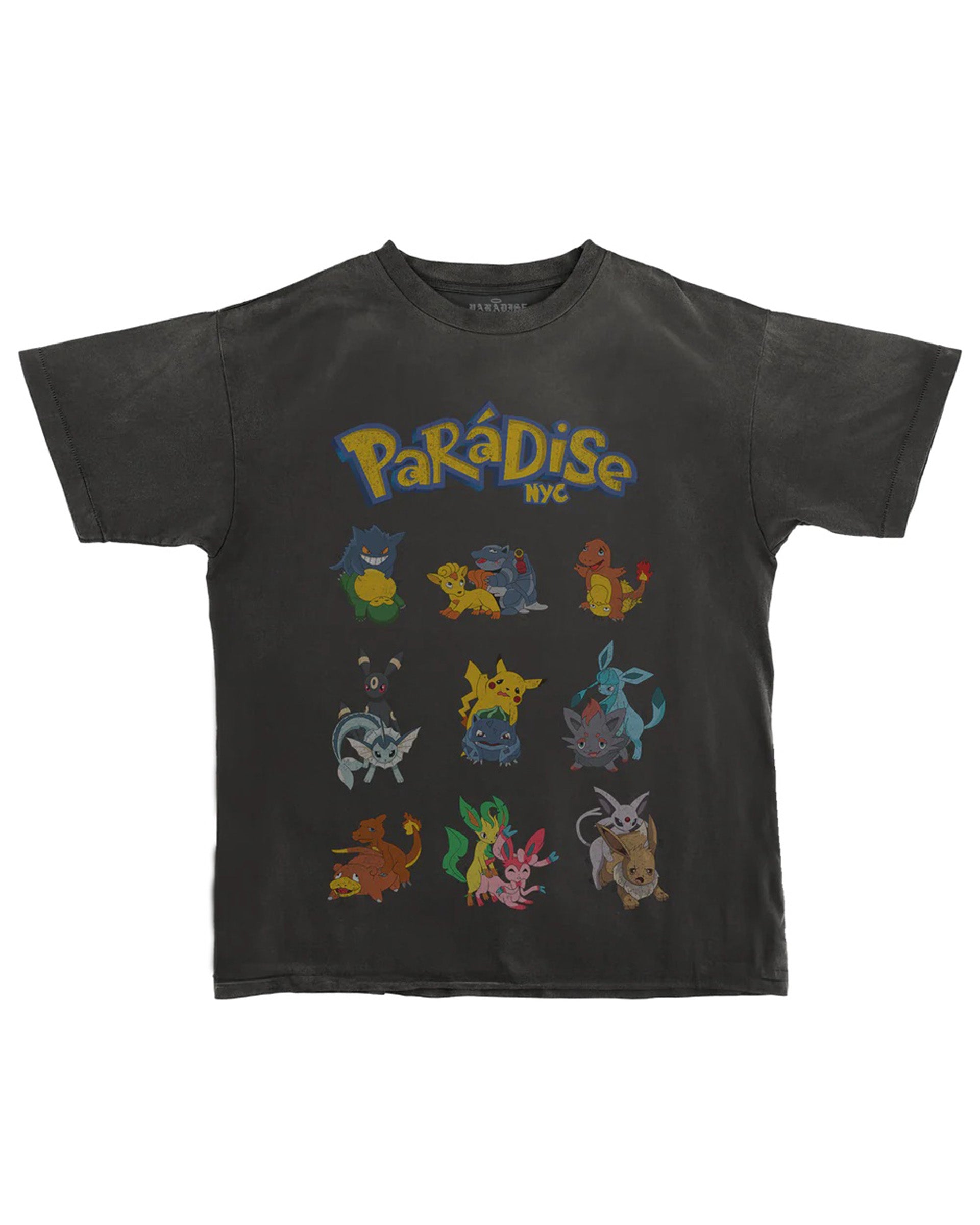 Poke-Dise S/S T-Shirt - Vintage Black – Garage Skateshop