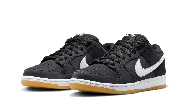 Nike SB Dunk Low Pro - Black/White Gum — Garage Skateshop