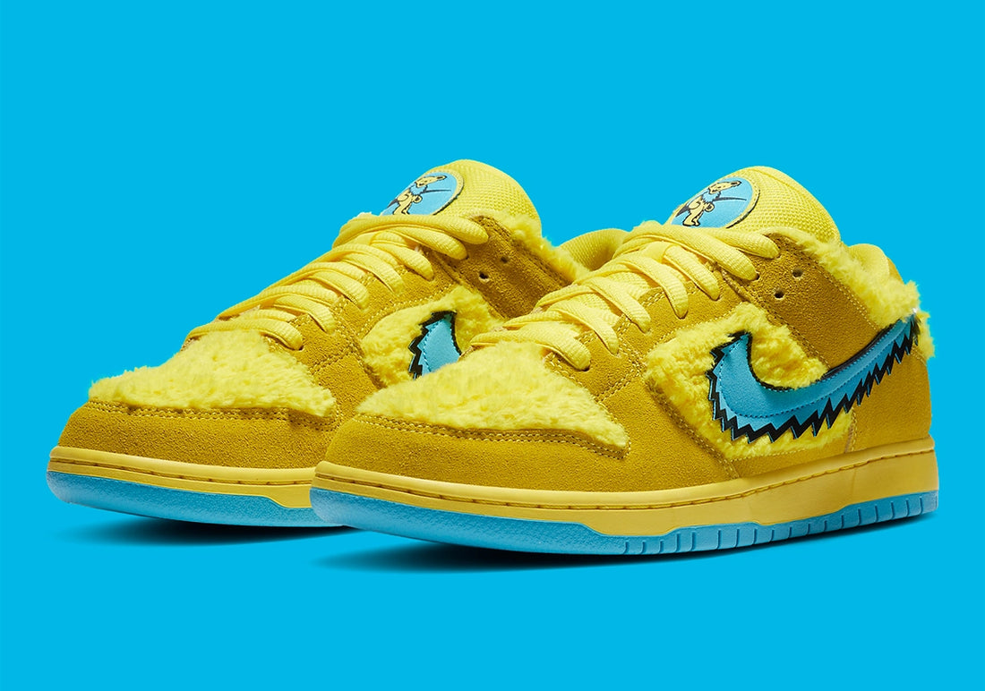 Nike SB Dunk Low - Grateful Dead Yellow Bear