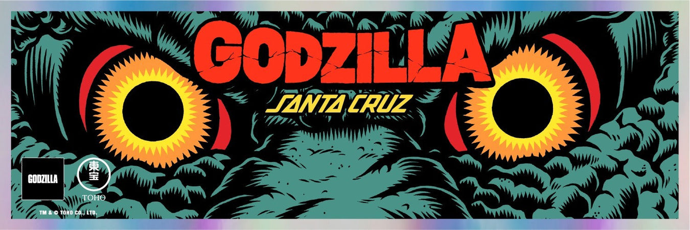 Godzilla vs. Santa Cruz Skateboards