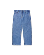 Relaxed Denim Jeans - Washed Indigo Q2 2025