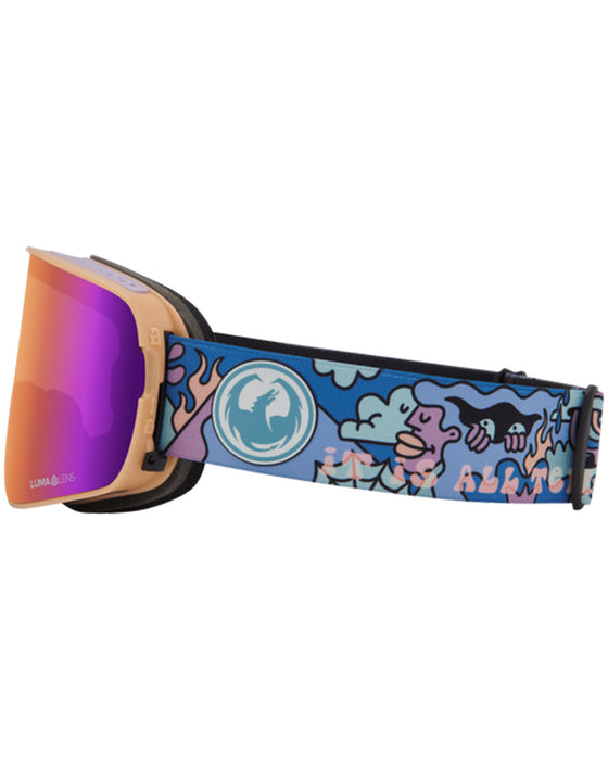 Dragon Kimmy Fasani NFX2 with Bonus Lens Snow Goggles