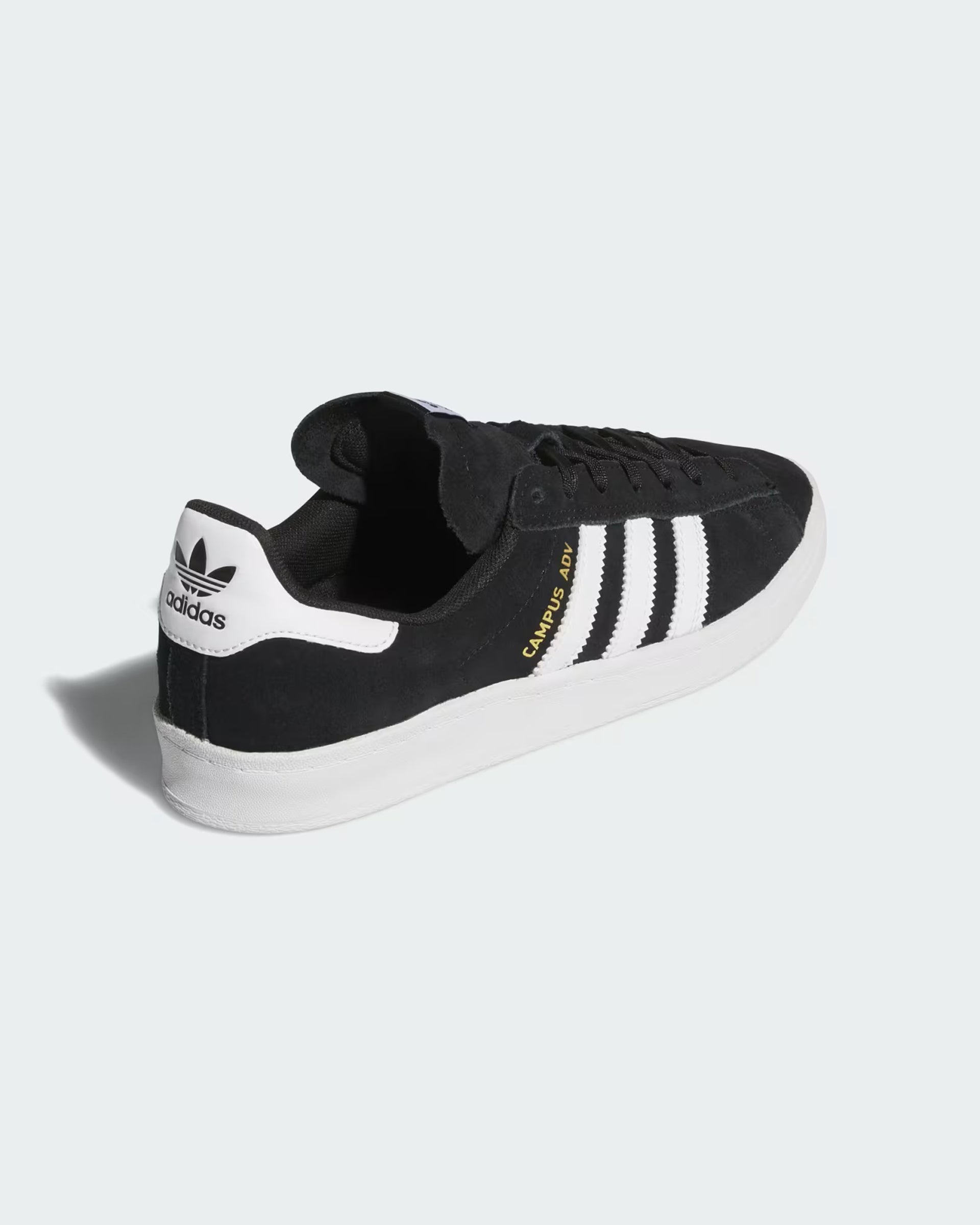 Adidas Campus ADV Shoes - Core Black/Cloud White/Cloud White
