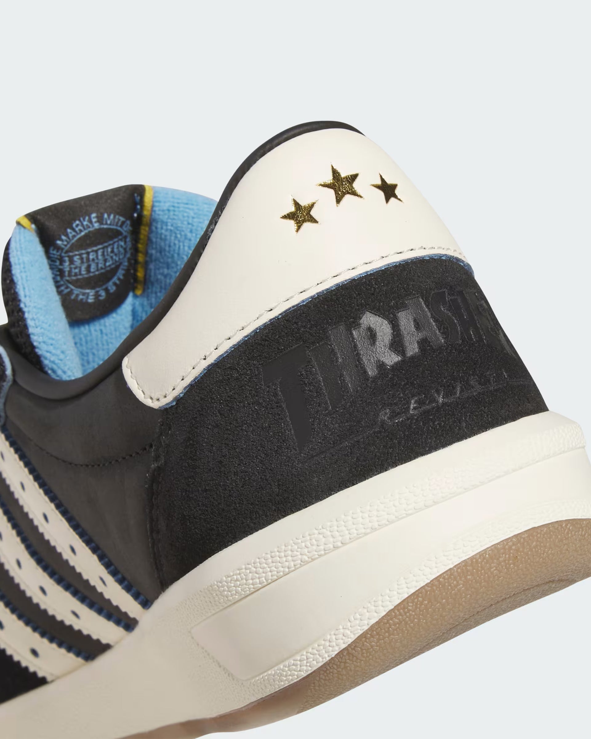 Adidas Glenburn x Argentina x Thrasher Shoes - Core Black/Cream White/Gum