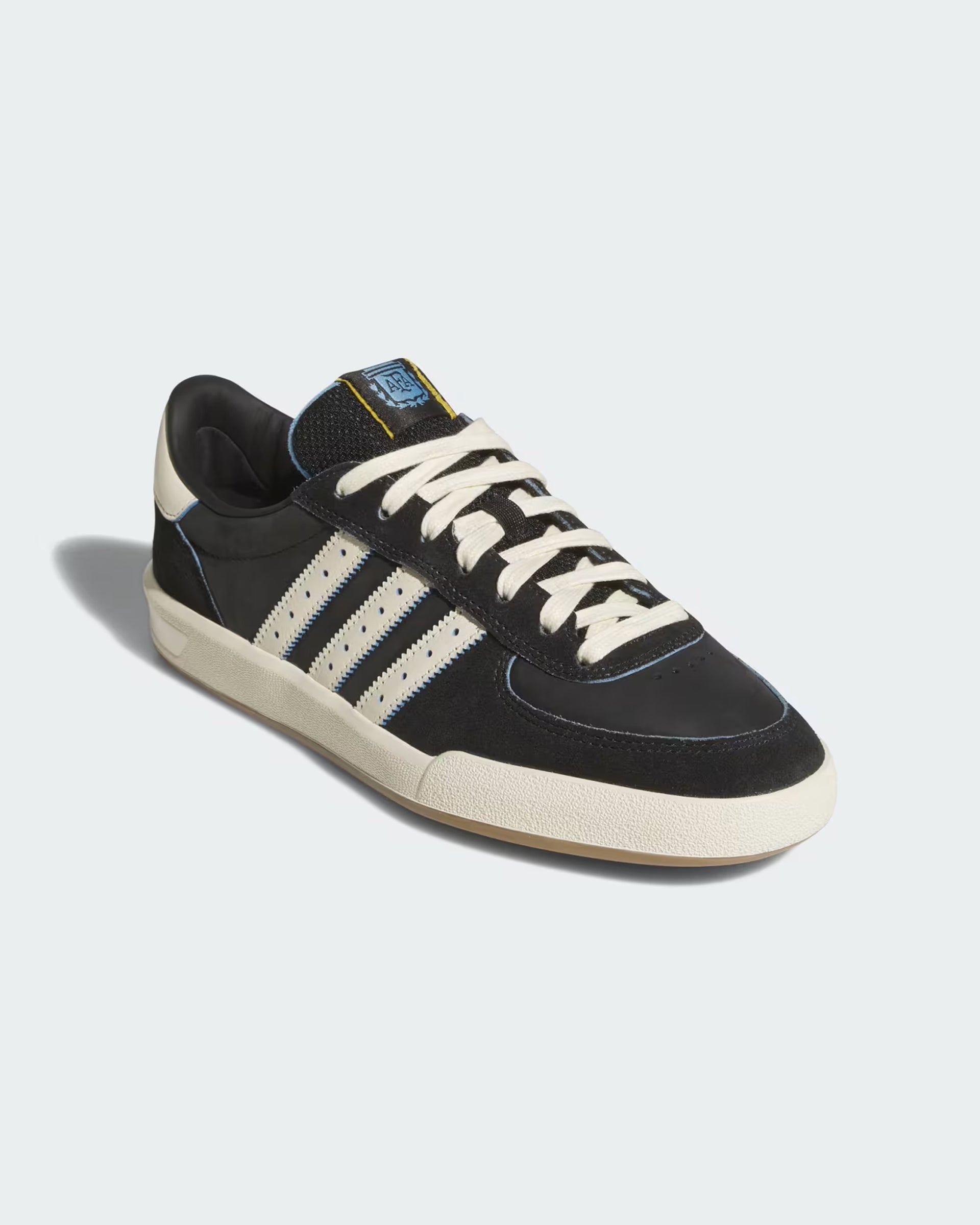 Adidas Glenburn x Argentina x Thrasher Shoes - Core Black/Cream White/Gum