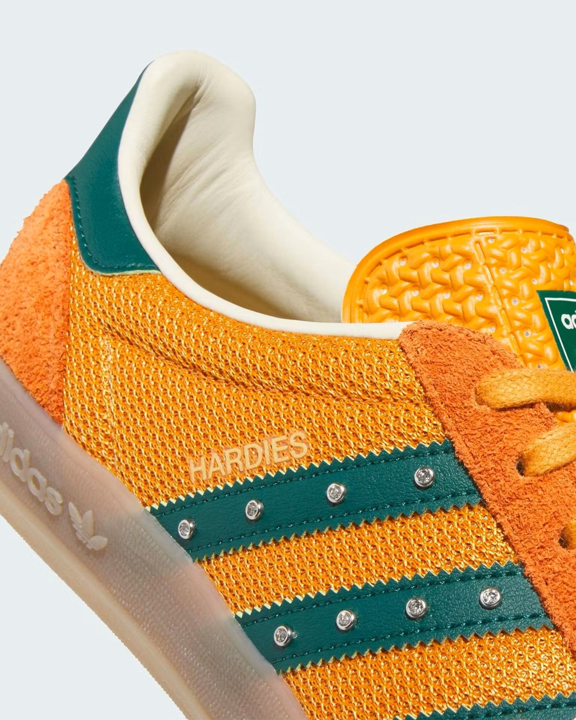 Adidas Hardies Gazelle Shoes - Rust Orange