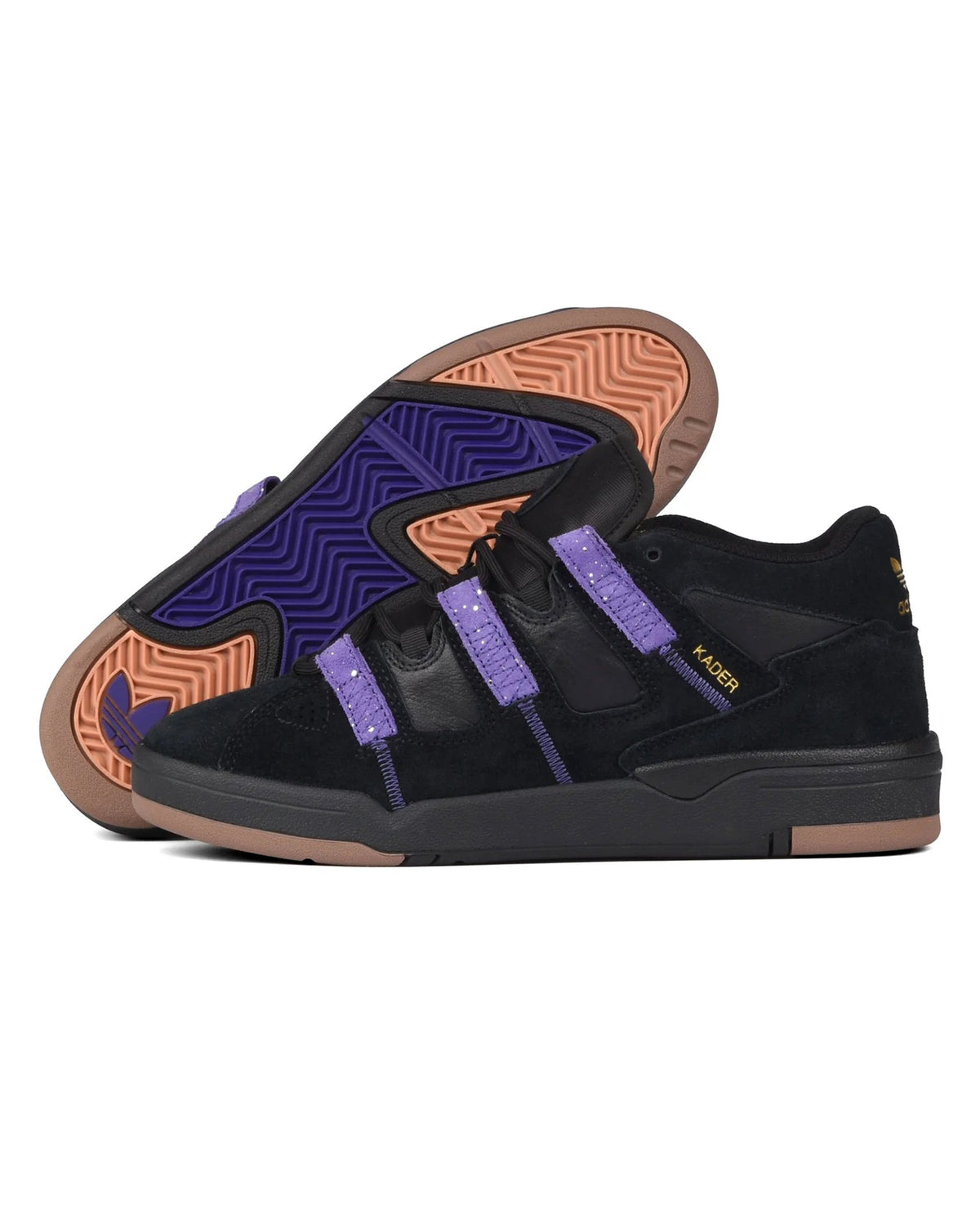 Adidas Kader Shoe - Core Black/Core Purple/Gum