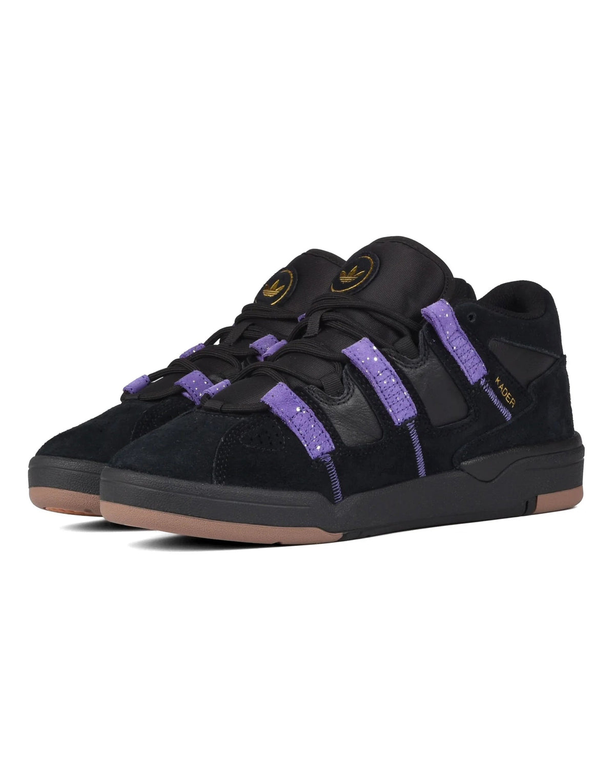 Adidas Kader Shoe - Core Black/Core Purple/Gum