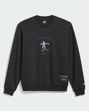 Adidas Argentina x Thrasher Crewneck Sweatshirt - Black