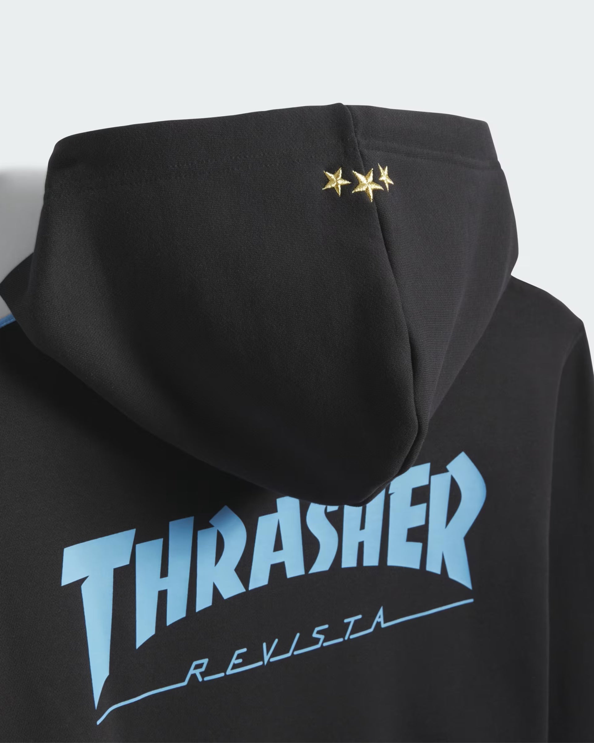Adidas Argentina x Thrasher Pullover Hoodie - Black