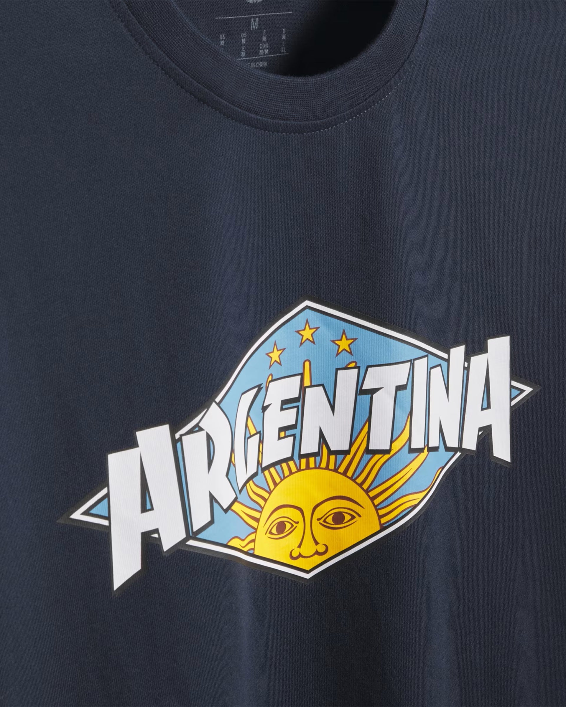 Argentina x Thrasher S/S T-Shirt - Night Navy – Garage Skateshop