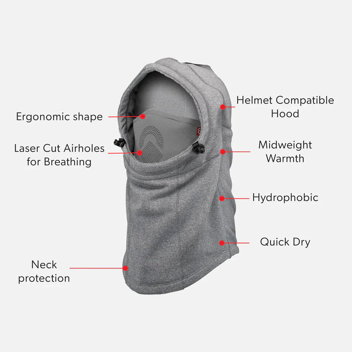 Airhole Airhood Laser Polar Fleece