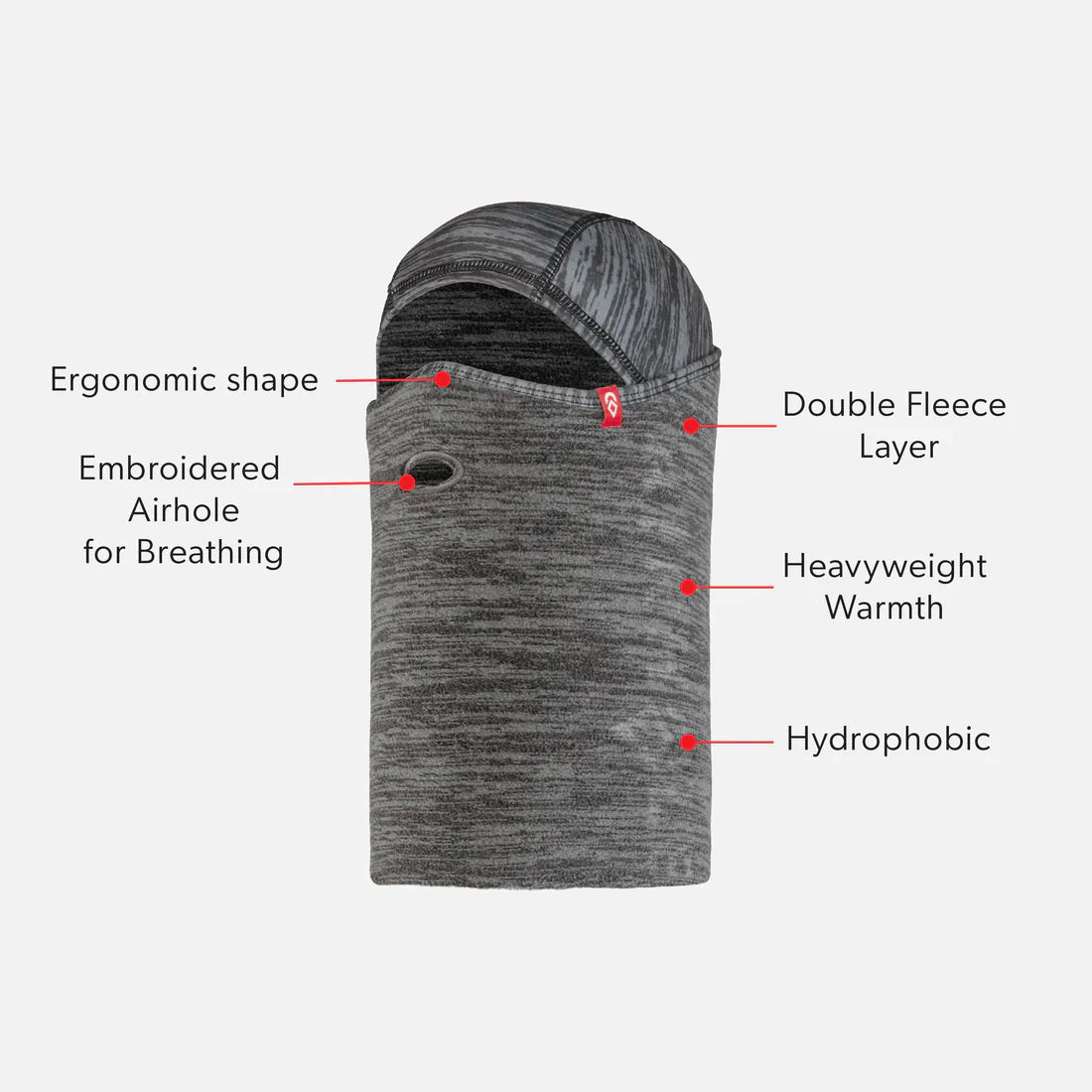 Airhole Balaclava Combo Microfleece