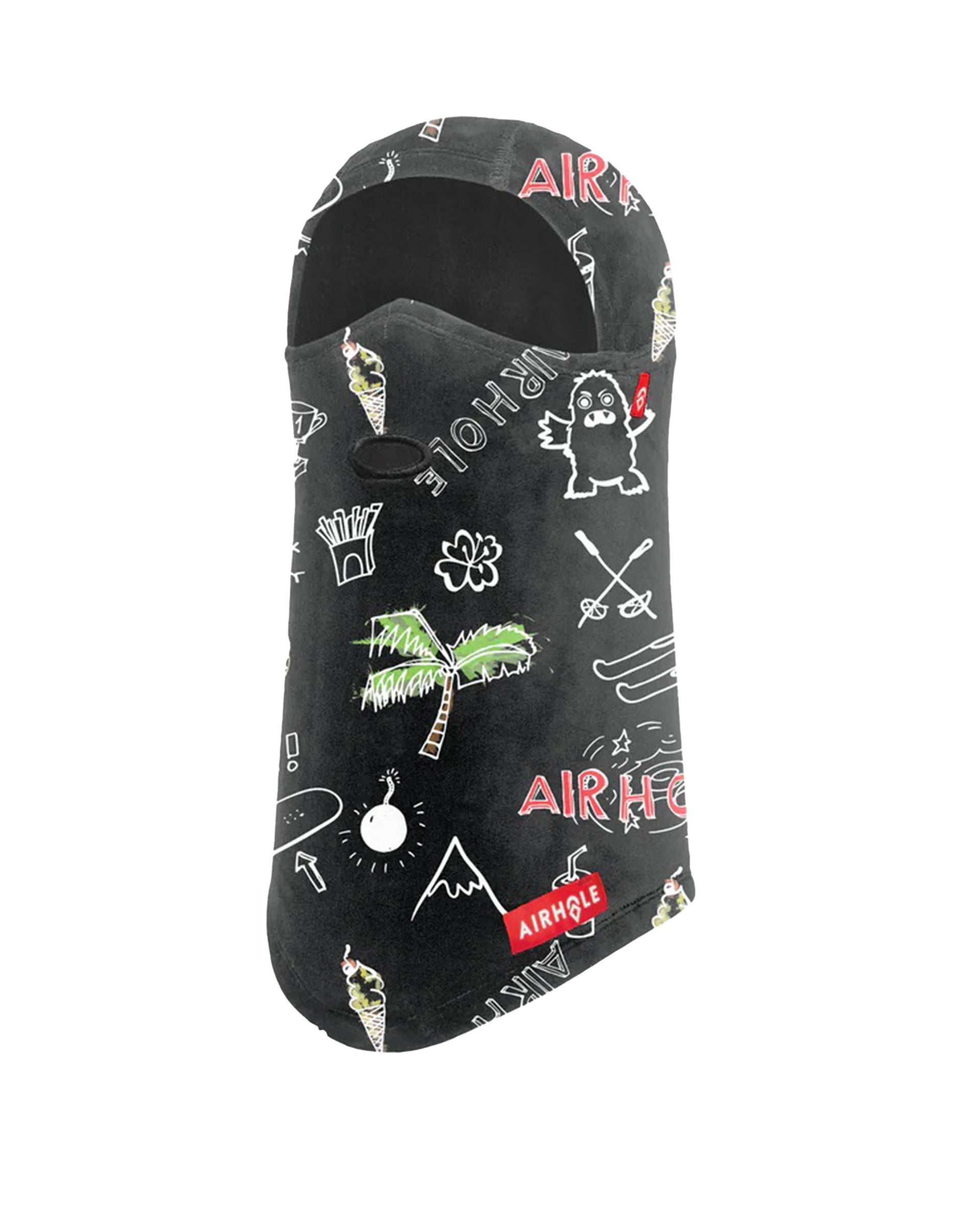 Airhole Balaclava Junior Milk Fleece