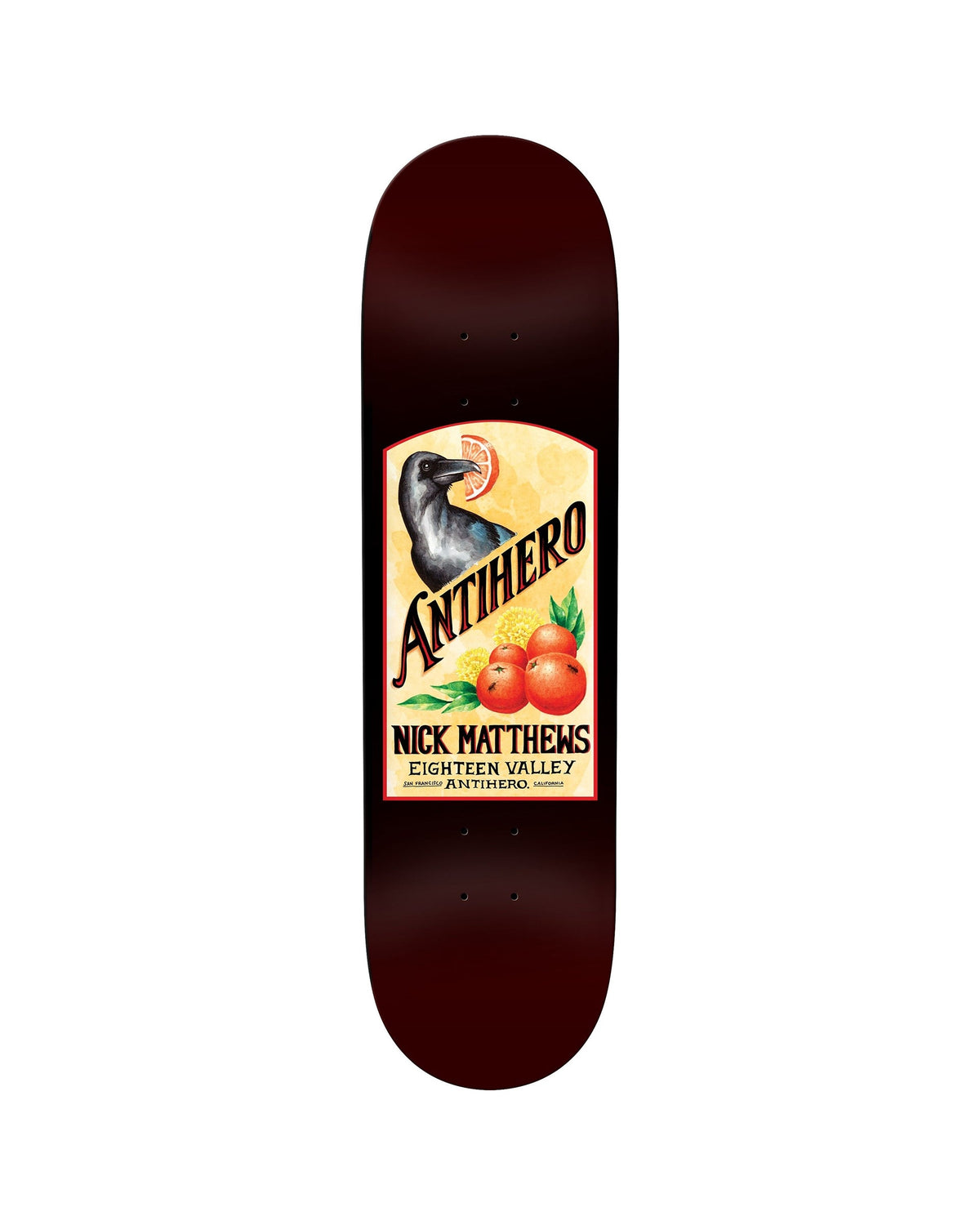 Anti-Hero Nick Matthews Homer 8.62" Deck