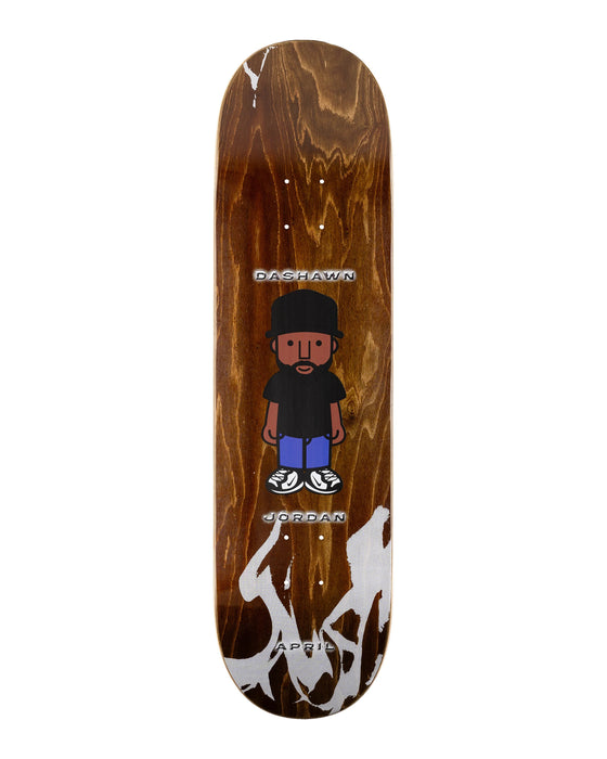 April Skateboards Dashawn Jordan Character 8.5" Deck