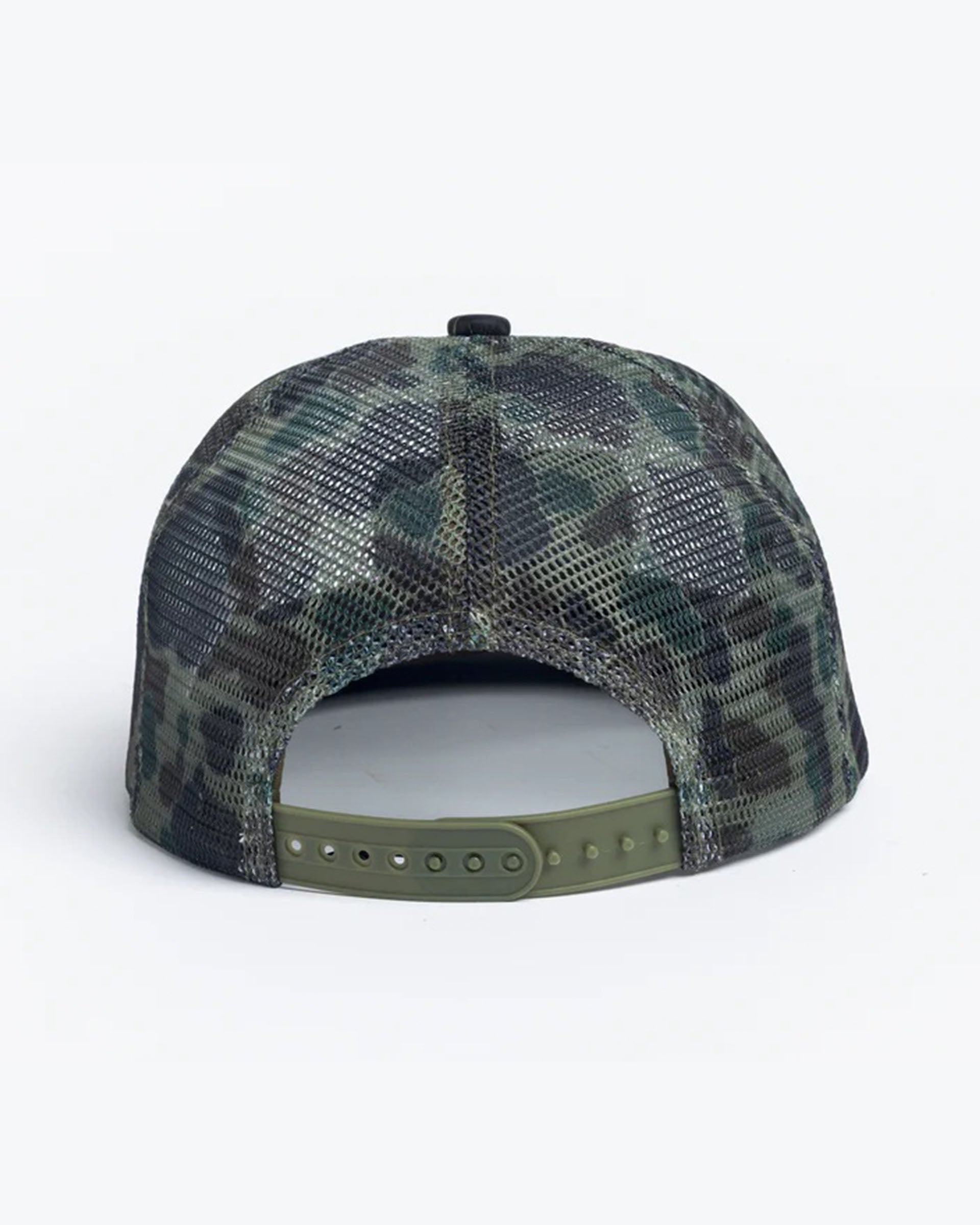 Autumn Camo Trucker Hat - Green