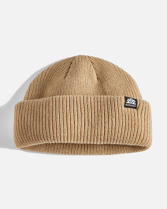 Autumn Shorty Double Roll Beanie