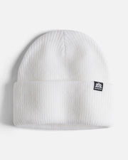 Autumn Simple Solid Beanie - White