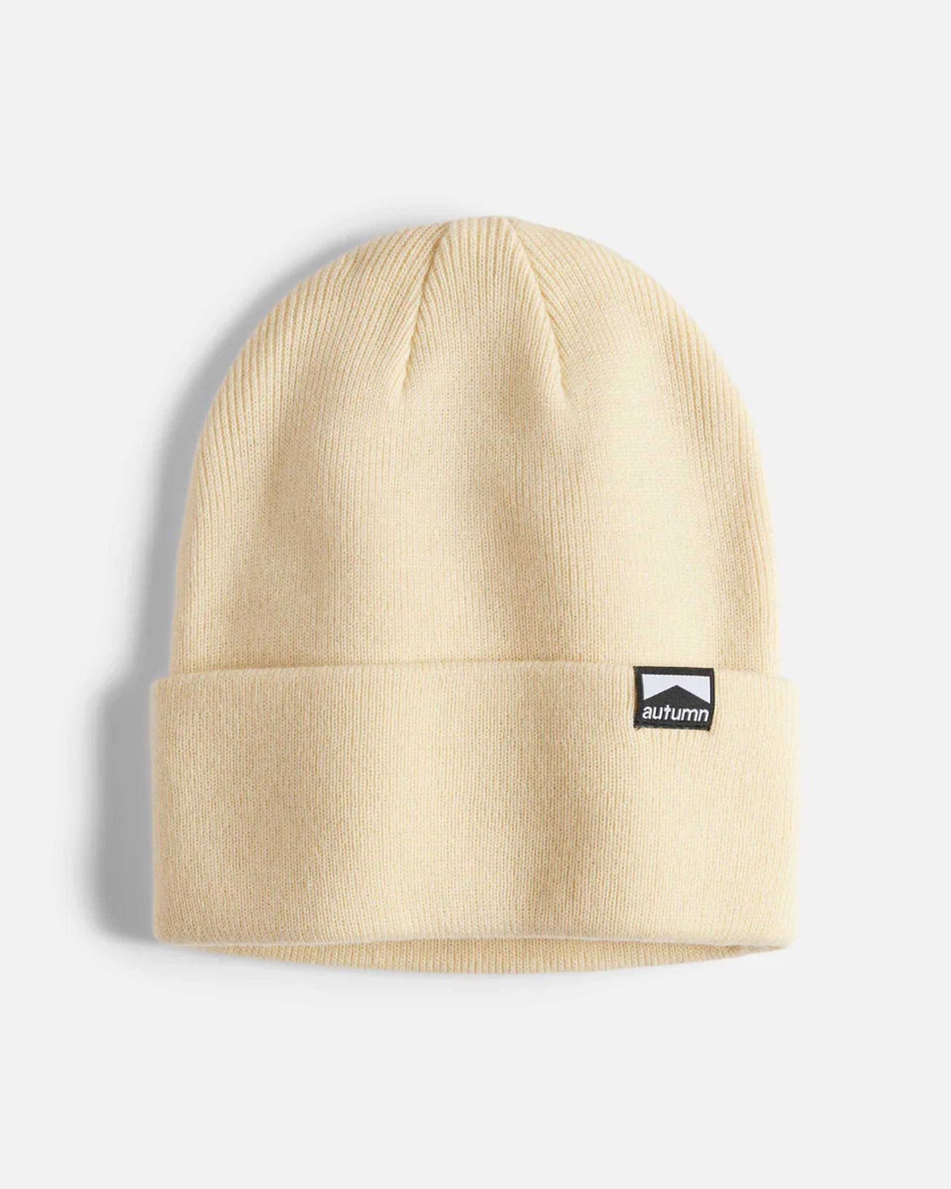 Autumn Surplus Solid Beanie - Eggshell