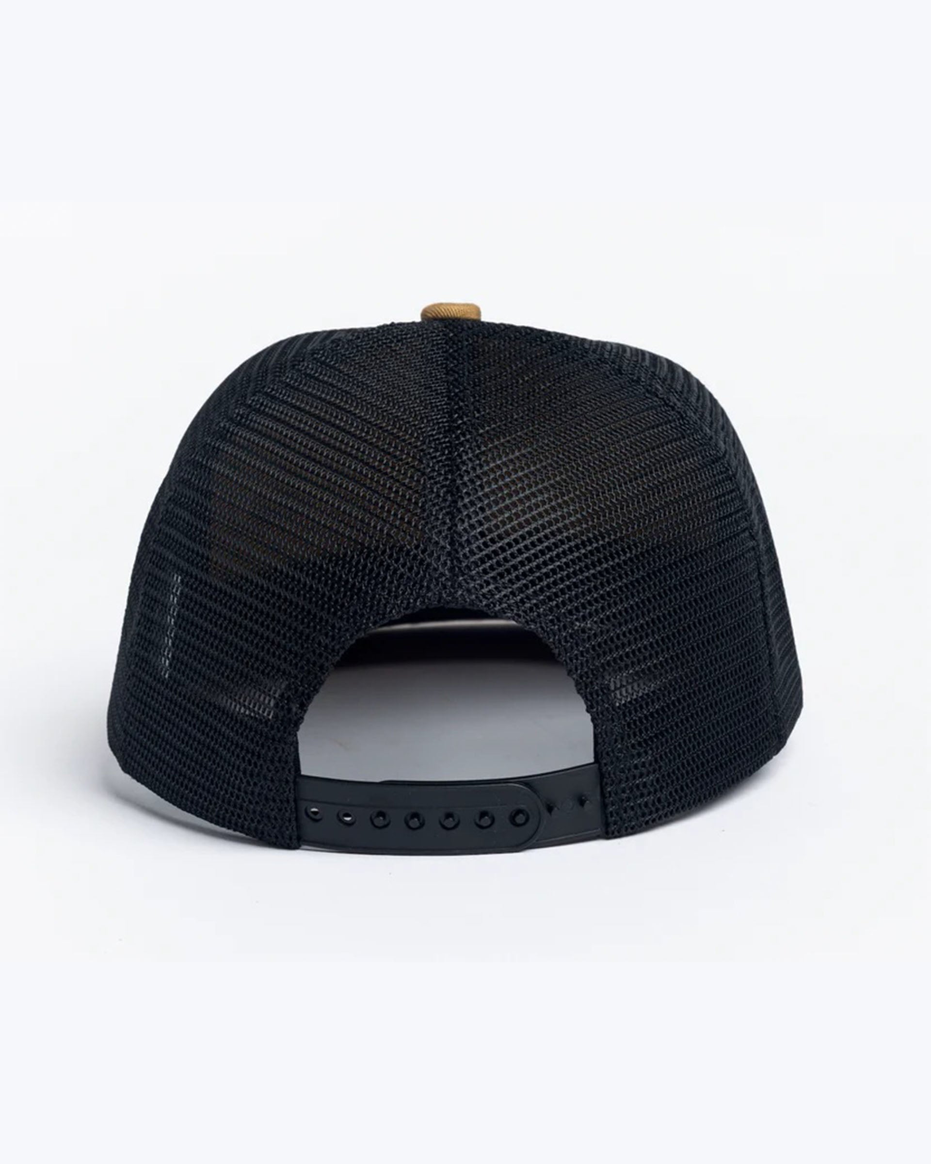 Autumn Twill 6 Panel Trucker Hat - Brown
