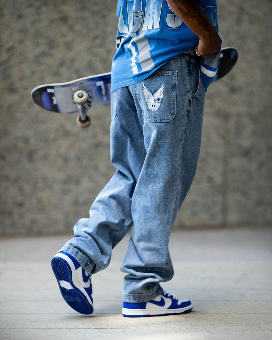 April Skateboards Blue Dove Jeans