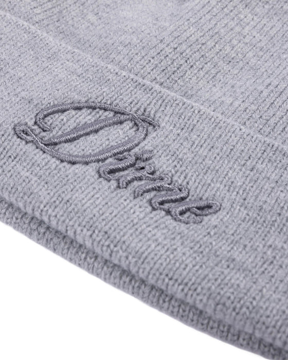 Dime Mtl. Cursive Wool Fold Beanie