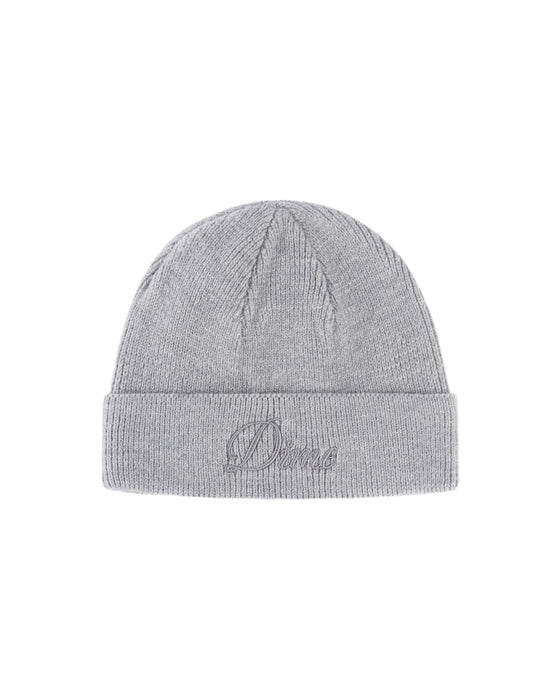 Dime Mtl. Cursive Wool Fold Beanie