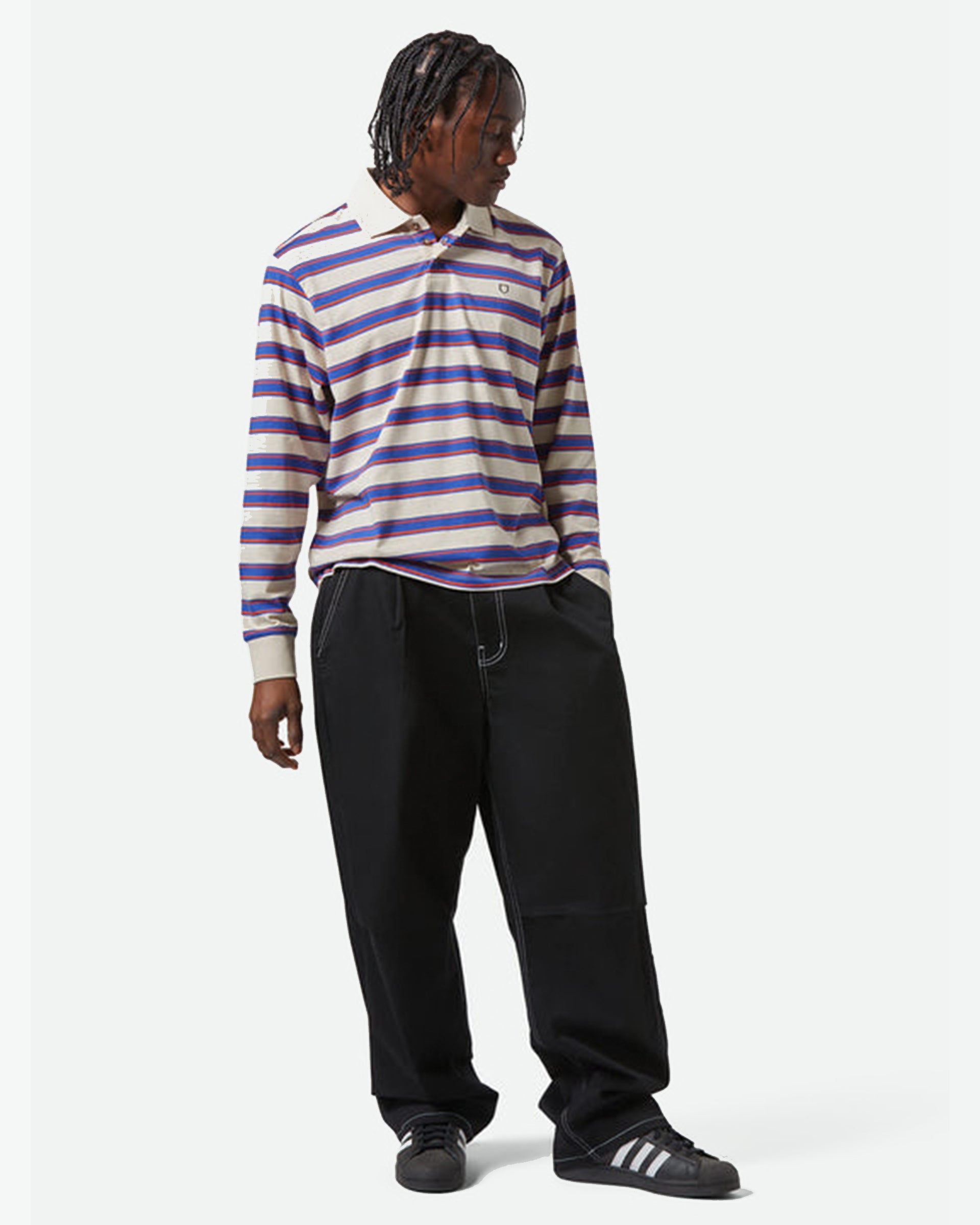 Brixton Baggy Skate Pant - Black