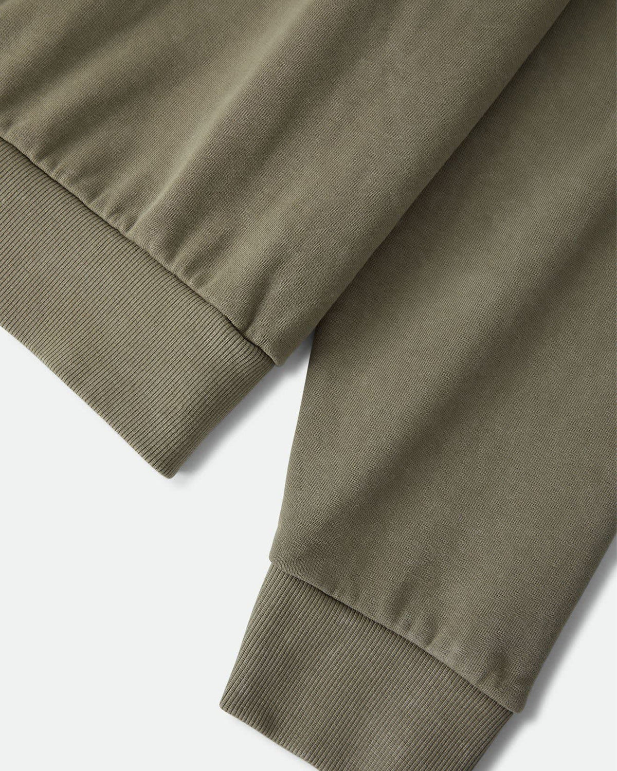 Brixton Baseline Crew Fleece - Olive Surplus Vintage Wash