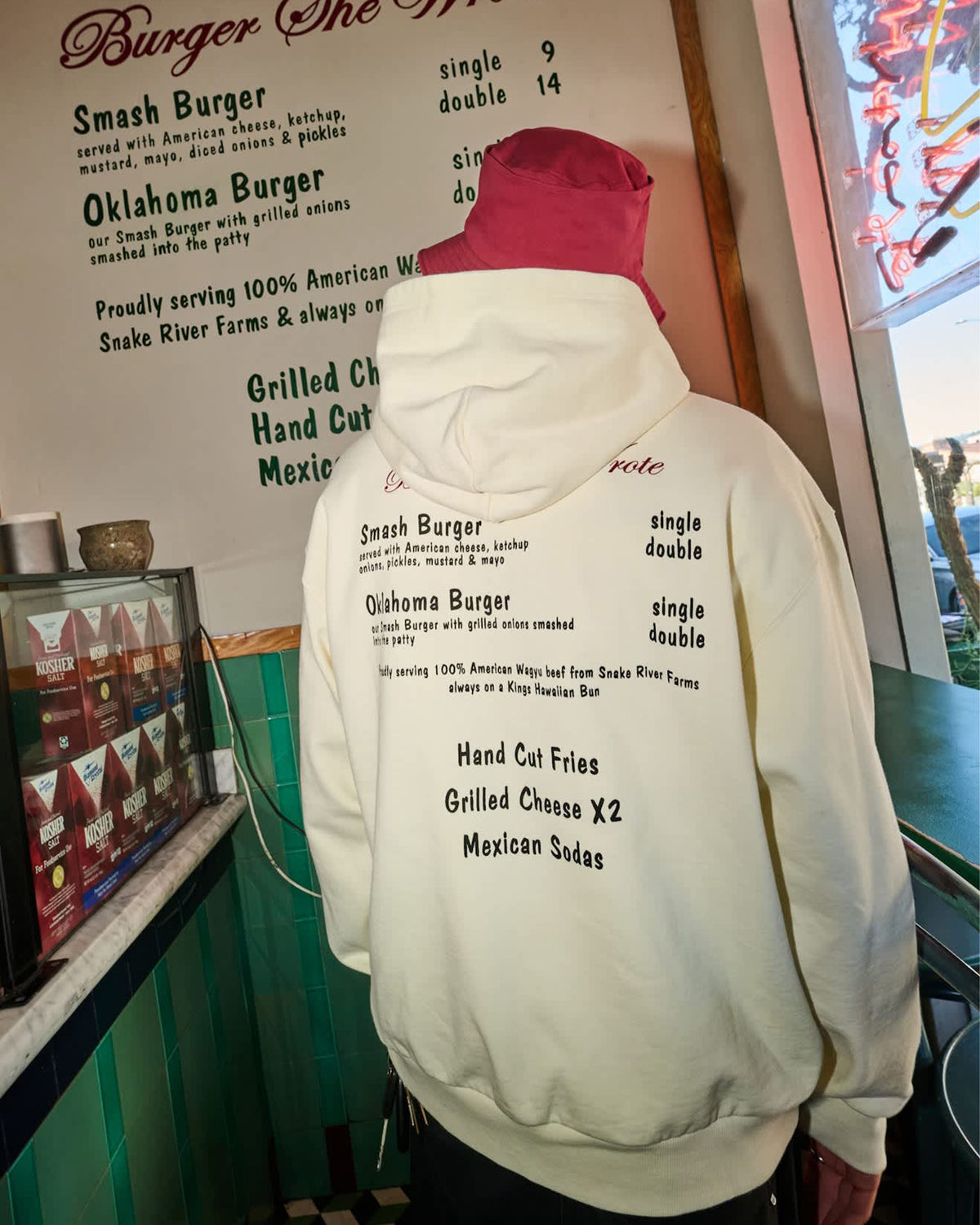 Brixton x Burger She Wrote Pullover Hoodie