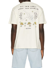 Brixton x Burger She Wrote Short Sleeve T-Shirt - Natural