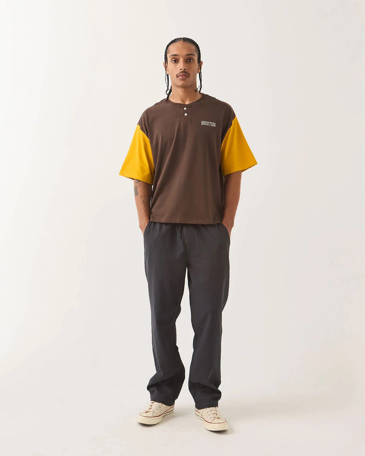 Brixton Everyday E-Waist Pant - Black