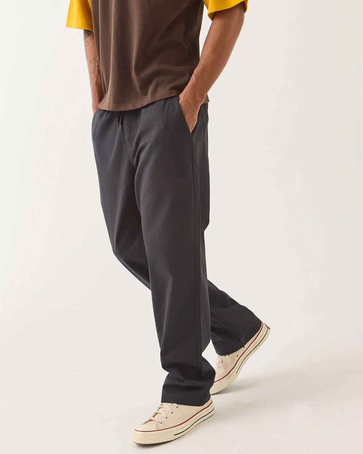 Brixton Everyday E-Waist Pant - Black