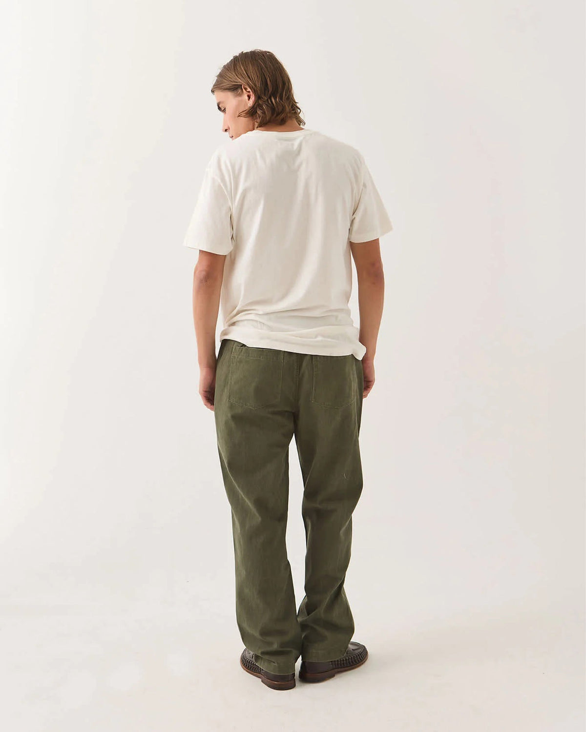 Brixton Everyday E-Waist Pant - Dark Olive