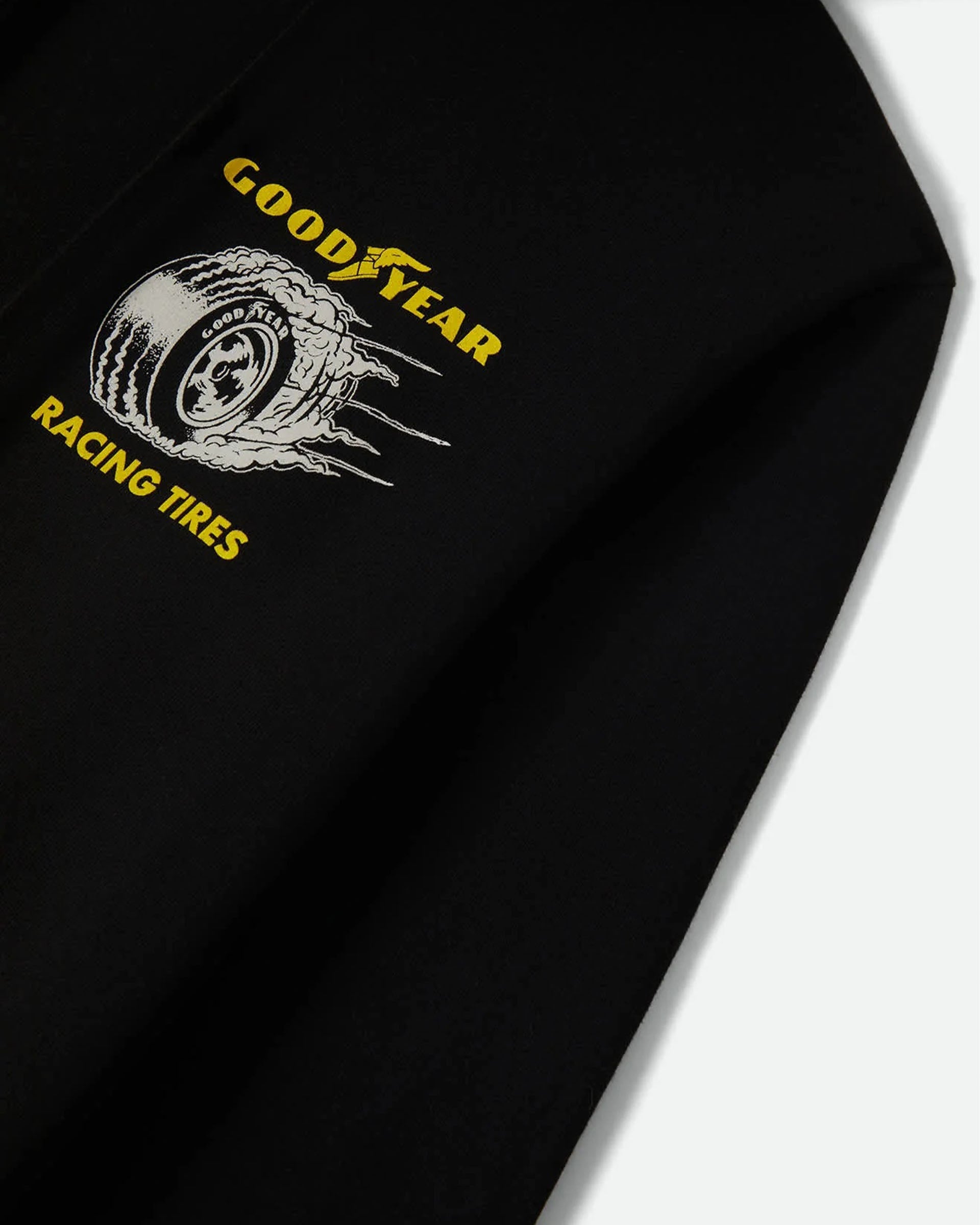 Brixton Goodyear Cheater Slick Hood - Black