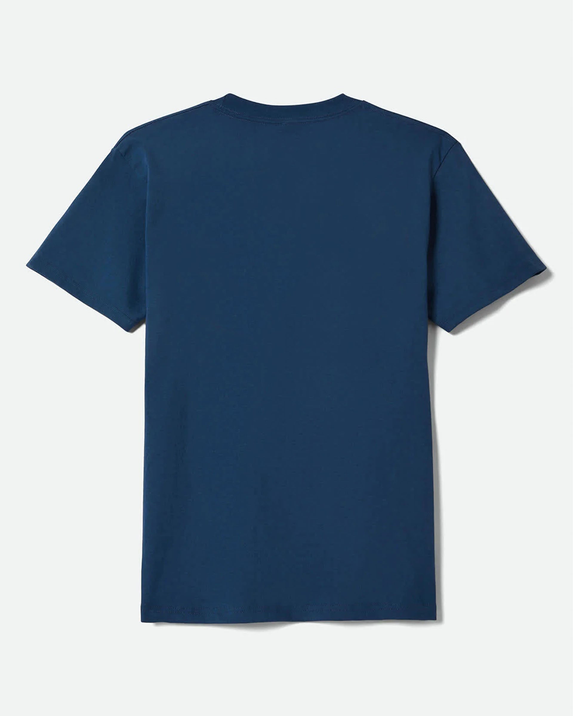Brixton Goodyear Cheater Slick Standard Short Sleeve T-Shirt - Navy