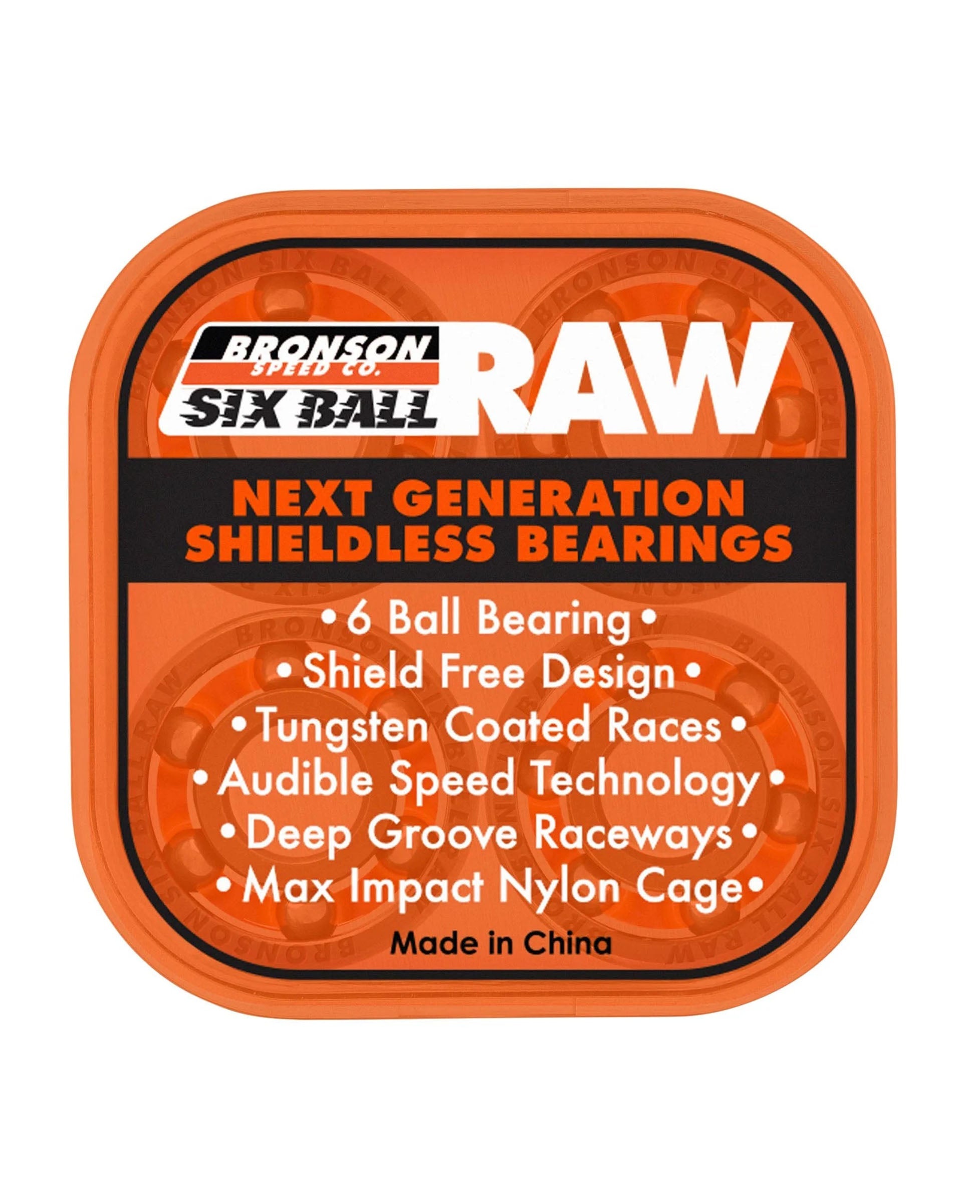 Bronson Speed Co. 6-Ball Raw Bearings