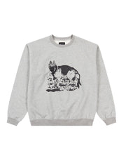 Bronze 56K K9 Crewneck - Heather Grey