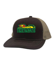 Bronze 56K Path Trucker Mesh Hat - Brown/Khaki