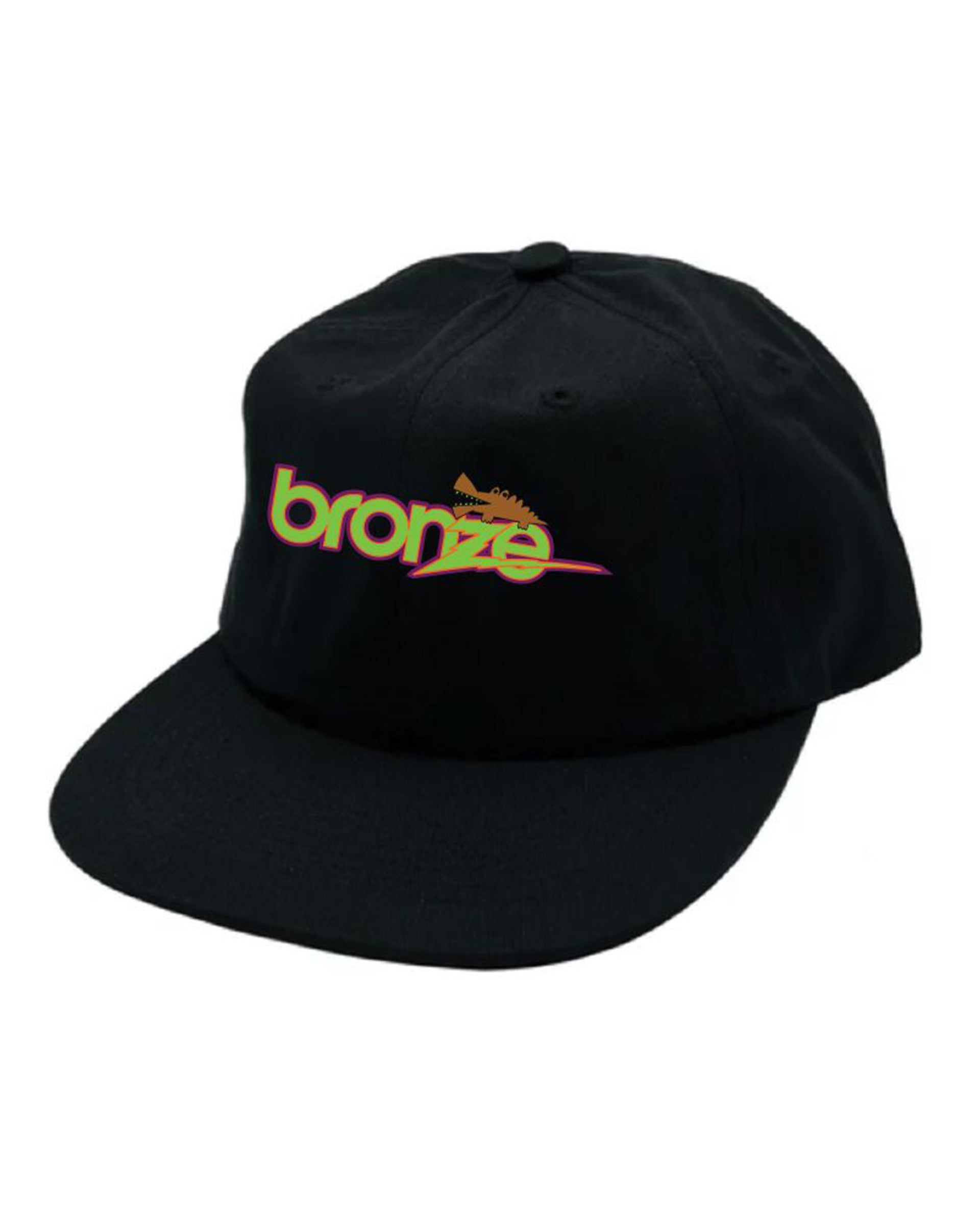 Bronze 56k Soccer Hat - Black