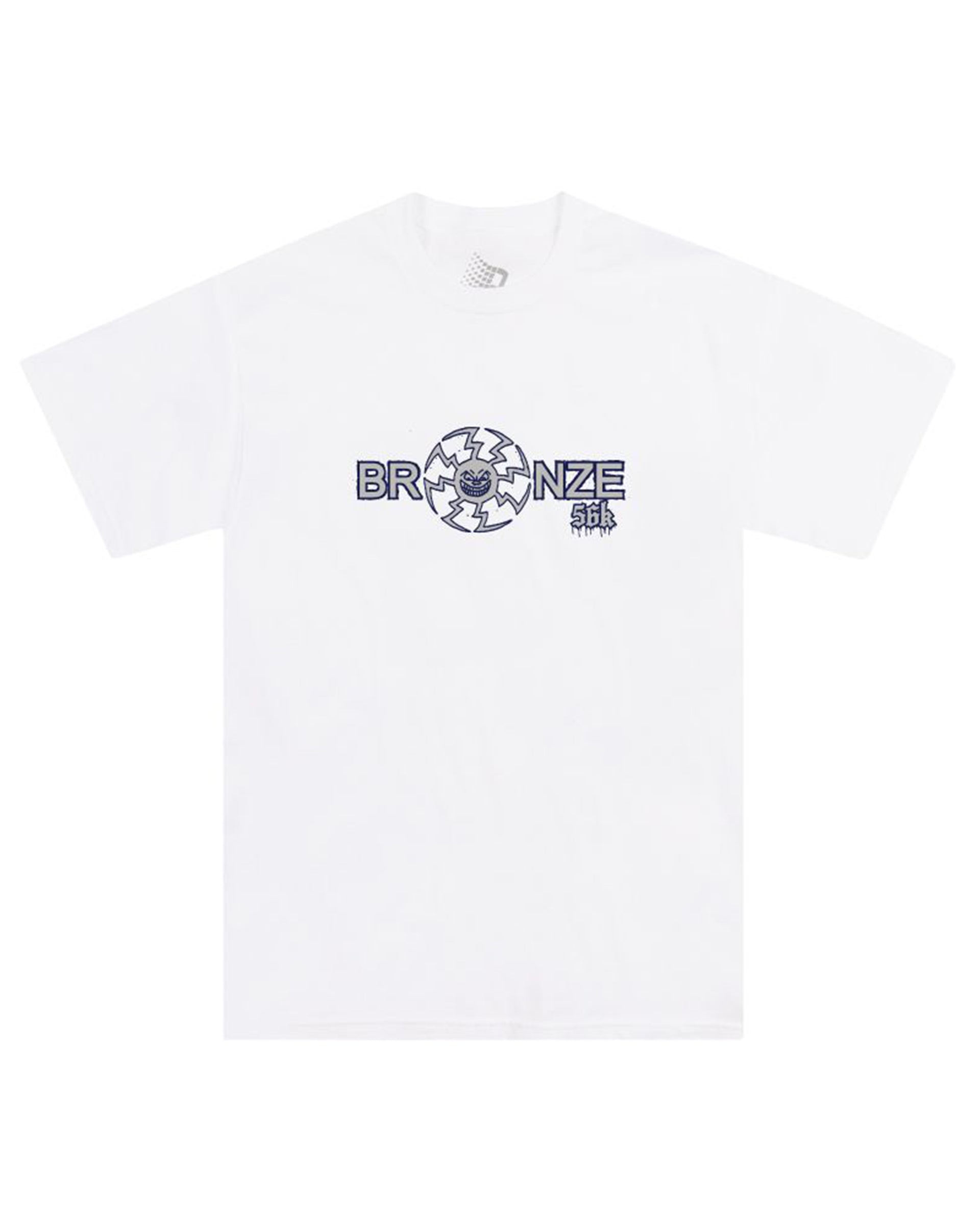Bronze 56K Spinner Short Sleeve T-Shirt - White