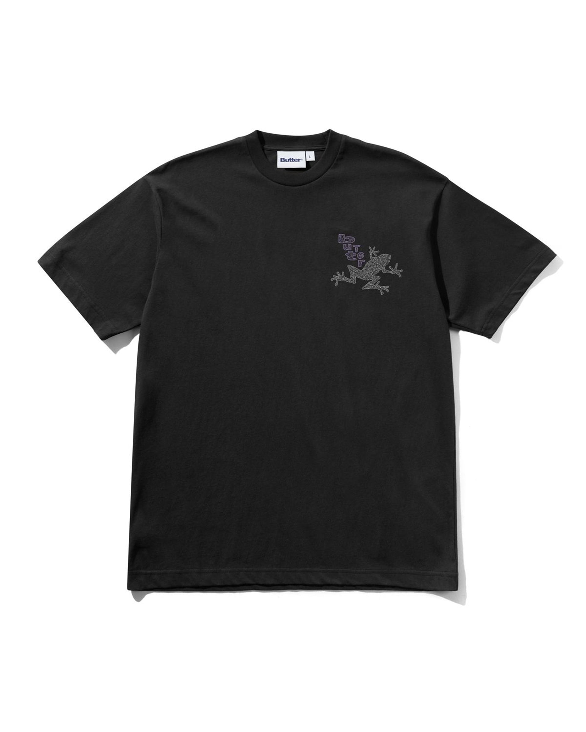 Butter Goods Croaker Short Sleeve T-Shirt - Black