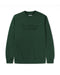 Butter Goods Cutout Applique Crewneck - Fern