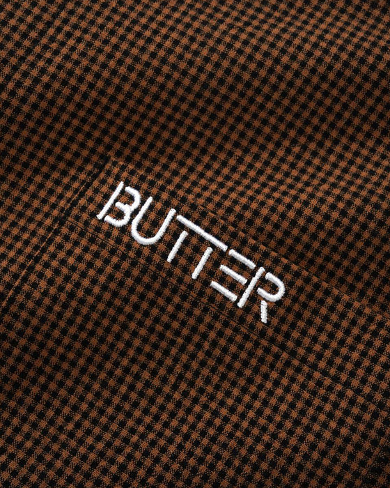 Butter Goods Equipt Short Sleeve Shirt - Brown