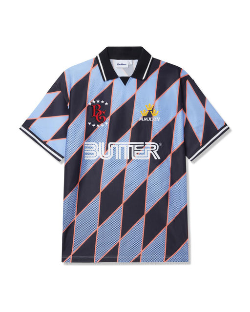 Butter Goods Football Jersey - Blue/Black